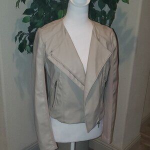 Blank NYC Collarless Moto Jacket